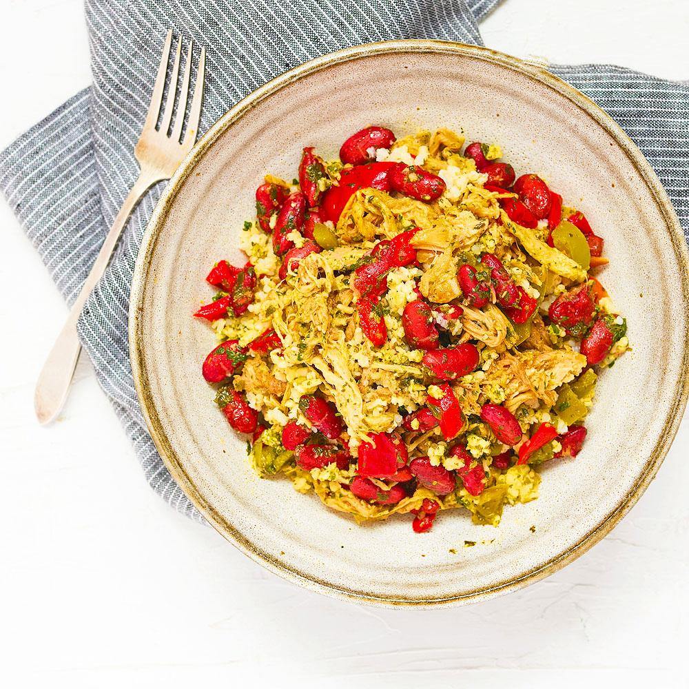 Chimichurri Pork with Beans & Brown Rice - Image 2